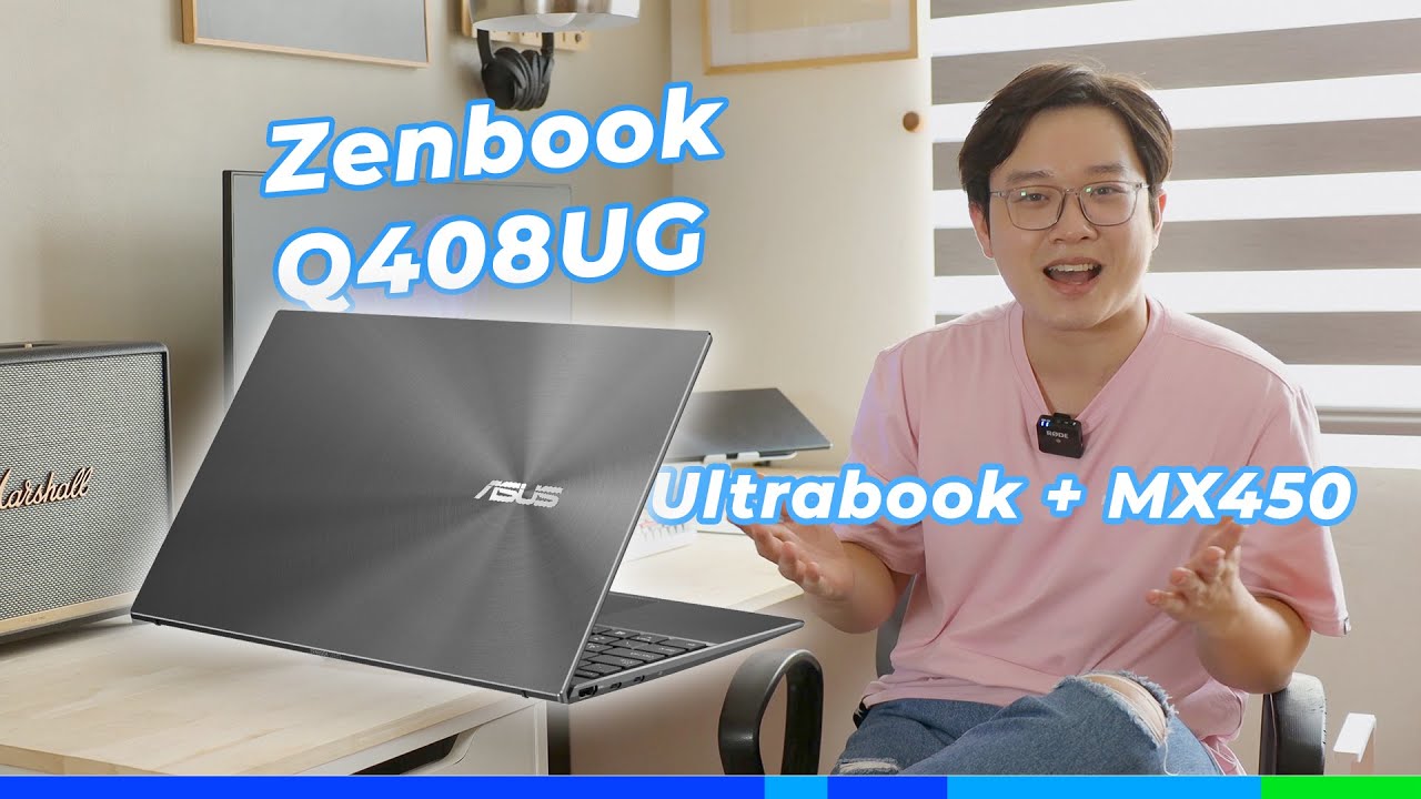 Asus Zenbook Q408UG: Ultrabook + MX450! - YouTube