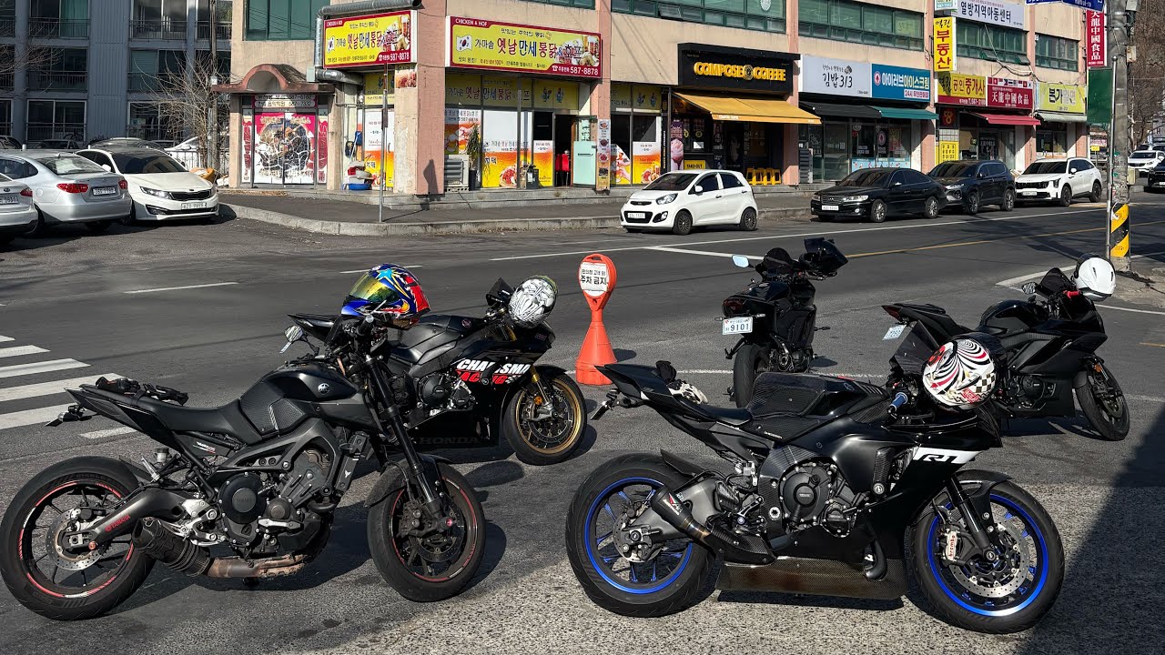 YAMAHA | MT-09 | 의령 재건식육식당 가는길