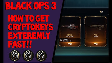 BO3| HOW TO GET CRYPTOKEYS INSANELY FAST!!|