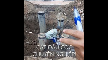THI CÔNG CẮT ĐẦU CỌC