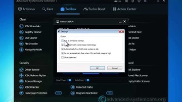 Advanced SystemCare Ultimate 7 - Smart RAM - Free UP Memory to Increase PC Performance