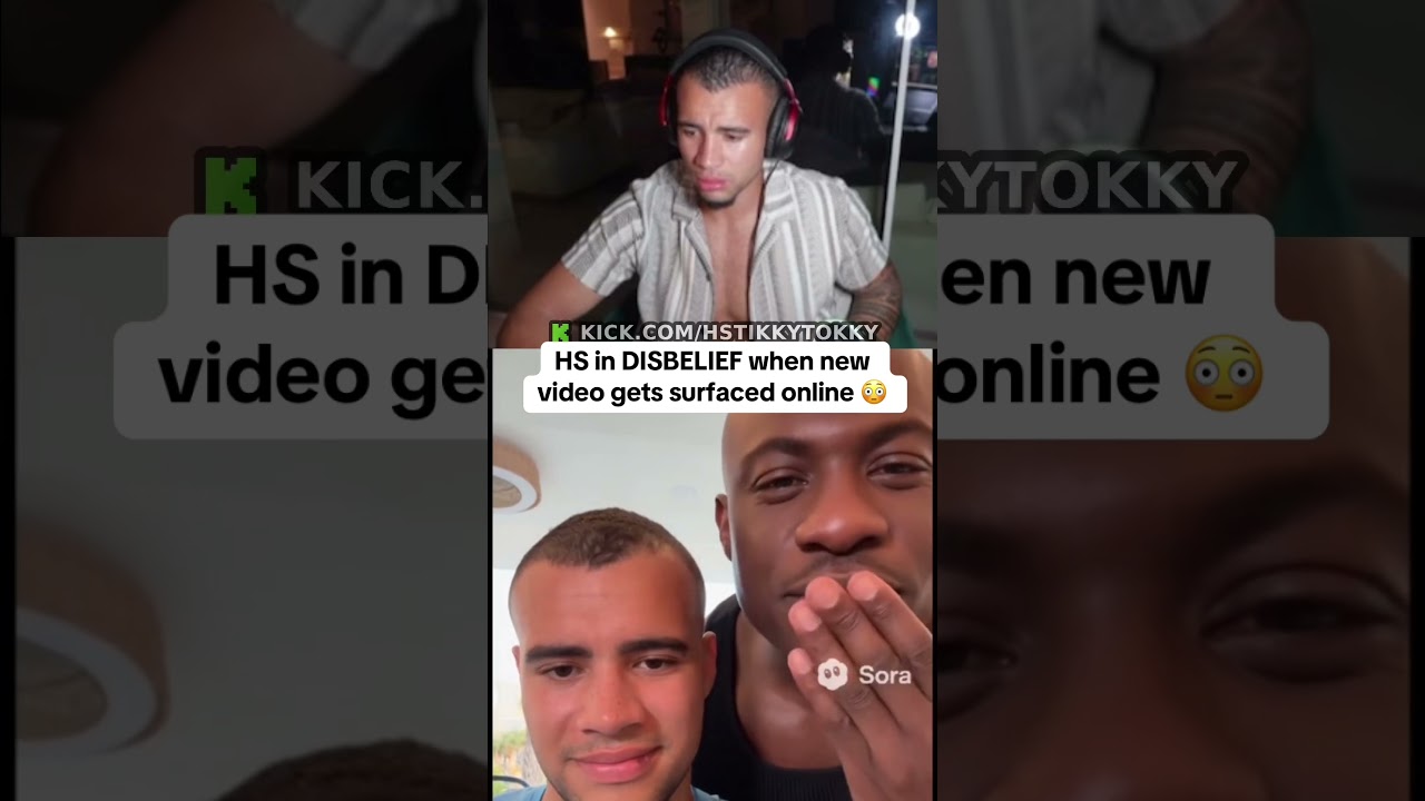 HS reacts to new ai video on him 🤣👀