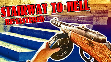 STAIRWAY TO HELL REMASTERED w/ COD2 GUNS Call of Duty Black Ops 3 Zombies Mod Gameplay
