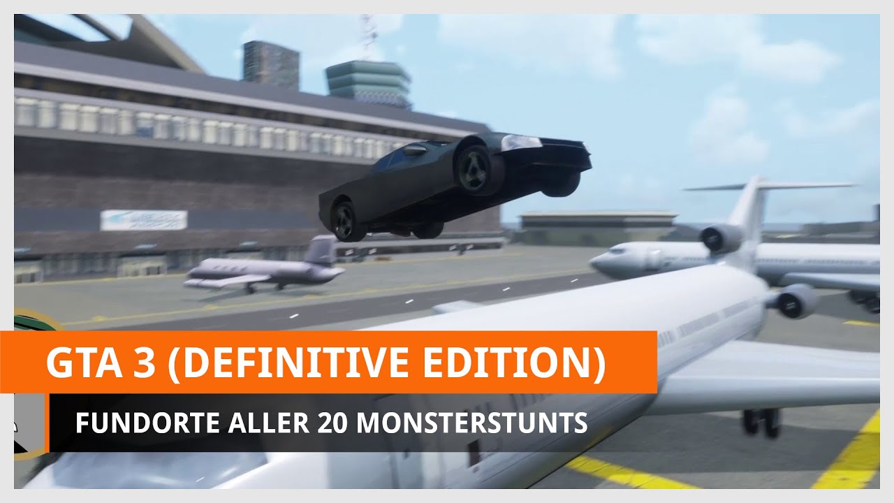 GTA 3: Alle 20 Monsterstunts finden und abschließen (Definitive Edition)