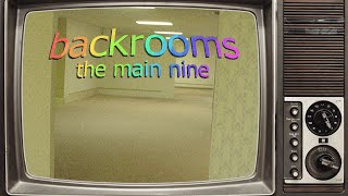 backrooms - the main nine (a liminal space playlist)