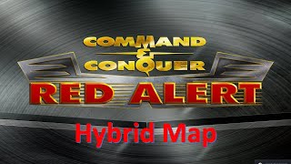 Command and Conquer Red Alert Remastered 4v4 (Hybrid Land / Water Map)