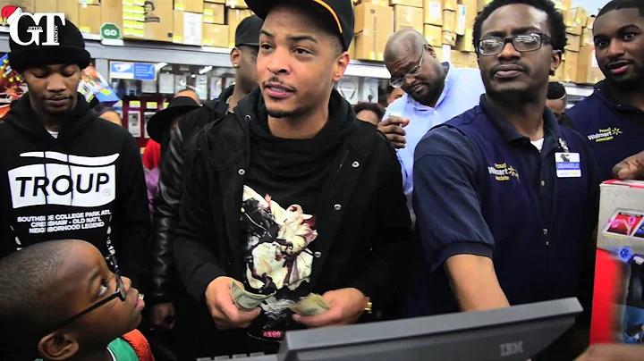 T.I.'s Christmas Eve Walmart Surprise