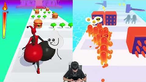 Join Blob Clash 3D | Twerk Race - 2⭐Gameplay Walkthrough (Freeplay)