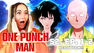 ENTER FUBUKI! ❤️ | ONE PUNCH MAN SEASON 2 EP 1 & 2 REACTION.