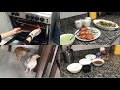 Arham ne first time apne liye breakfast banaya 😆 || Chicken karahi , brownies recipe || Vlogger