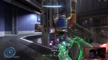 Halo Infinite gameplay | 1 Flag CTF Squad Wipe 😤