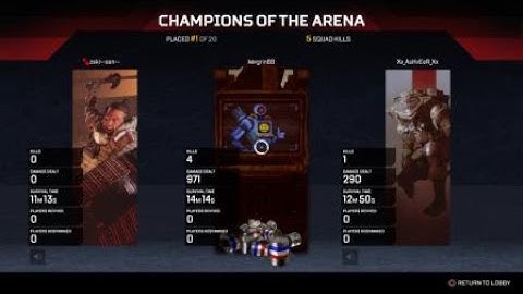 1 V 2 . Killing off the champion squad w p2020 and longbow