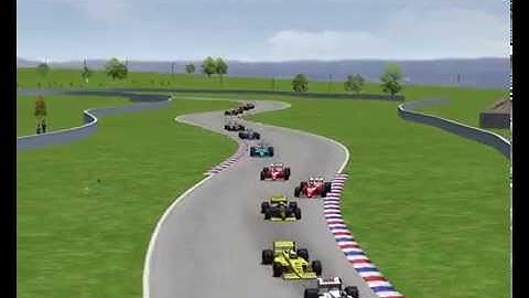 Big Shunt at the Yay Tree Circuit - rFactor F1 1988
