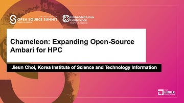 Chameleon: Expanding Open-Source Ambari for HPC - Jieun Choi