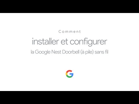 Comment installer et configurer la Google Nest Doorbell (à pile) sans fil
