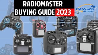 : RadioMaster Buying Guide for 2023 - Which Remote Control Do I buy?