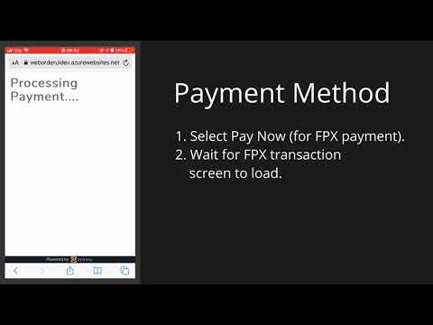 ZEONIQ POS : Zeoniq Web Order with FPX Payment