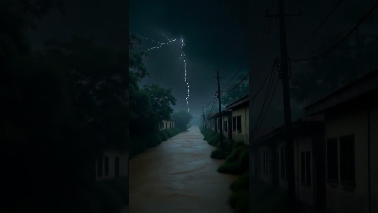 AERIAL VIEW OF TYPHOON NINA’S DESTRUCTION 