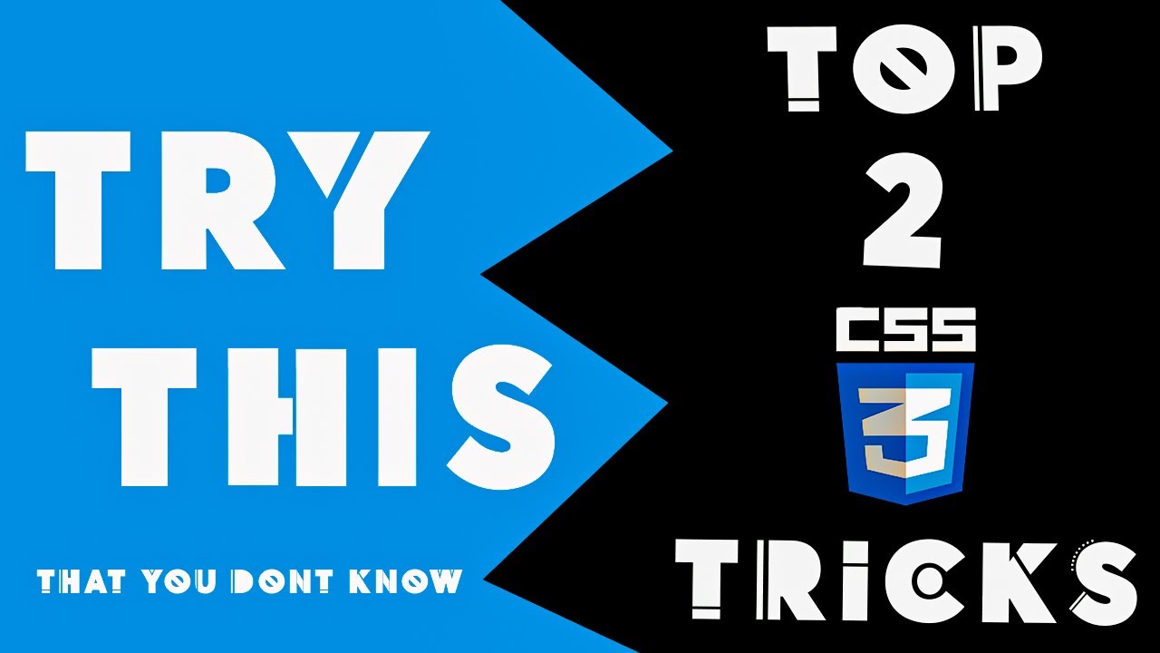 2 CSS Pro Tricks You Should Know In 2021 | Part 1 - YouTube