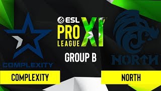 CS:GO - North vs. Complexity [Nuke] Map 2 - ESL Pro League Season 11 - Group B