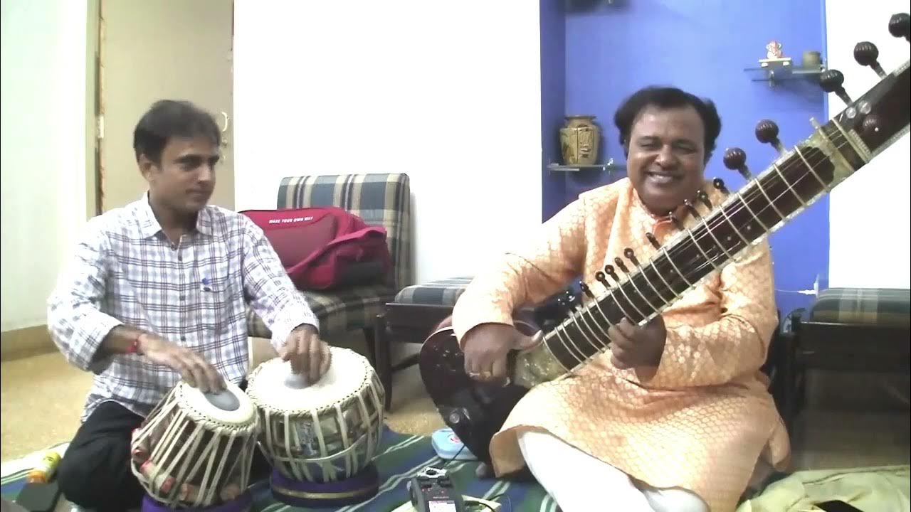 Raga Bahar on sitar played by Pt. Ashim Chowdhury. Tabla by Shri. Hemant Joshi