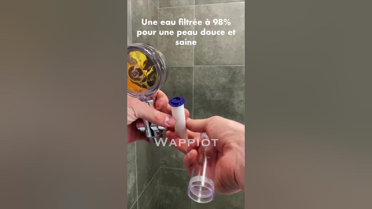 Wappiot™ - Douchette EcoPression anti-calcaire 