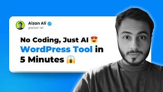 How to Create a Free WordPress Tool Website Using AI  #gemini
