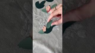 No Prep, Just Craft! 🌸 Easy Paper Spring Garland #shorts #youtubeshorts