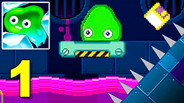 Slime Labs 3 - Gameplay Walkthrough (Android) Levels 1-10