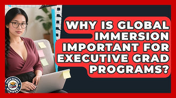 Why Is Global Immersion Important For Executive Grad Programs? - Grad School Mindset