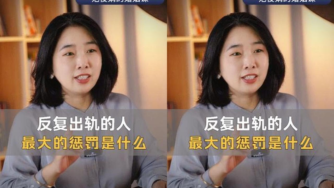 反复出轨的女人，受到的最大的惩罚是什么 #婚姻情感 #伴侣 #范俊娟婚姻