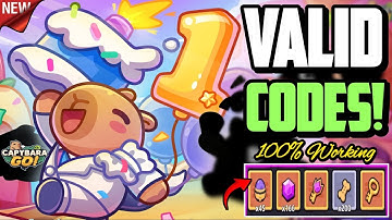 ⚠️Anniversary Update⚠️ Capybara Go Redeem Codes 2025 October - Capybara Go Working Codes