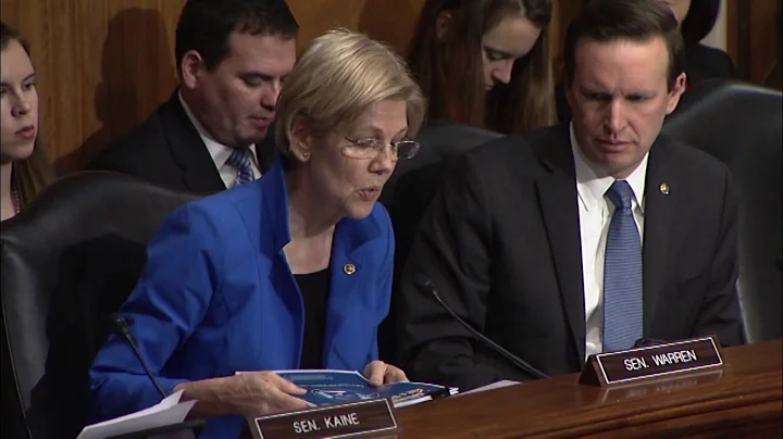 Senator Elizabeth Warren questions Tom Price about...