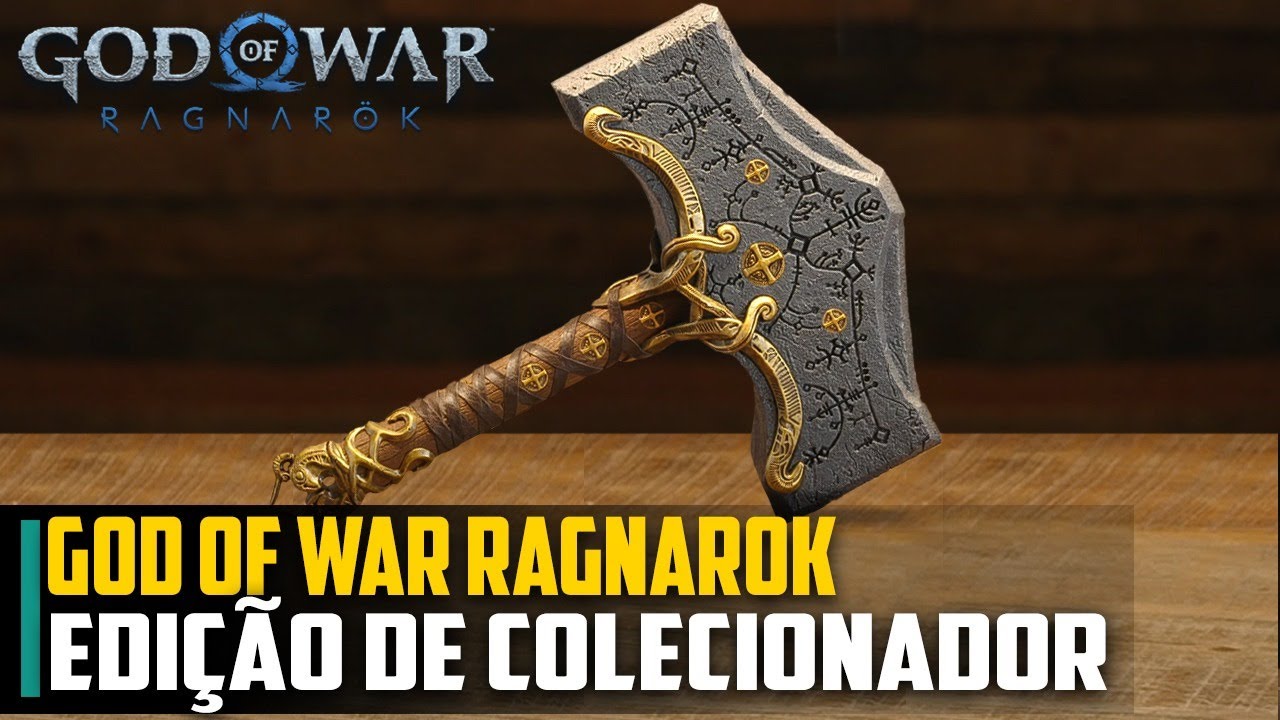 Jogadores reclamam que as edições de colecionador de God of War: Ragnarok  estão sendo enviadas sem