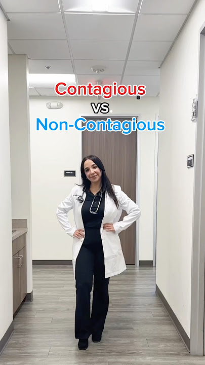 Contagious vs. Non-Contagious 🦠With Infectious Disease Nurse Practitioner Maria Franco!