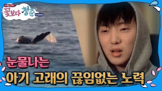 tvnbrosspinoff 위너, 아기 고래 보며 떠올린 연습생 시절 (울지마ㅠㅠ) 171128 EP.4