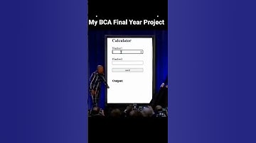 My BCA Final Year Project|| Craftscode