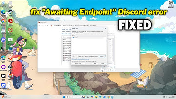 (FIXED) "Awaiting Endpoint" Discord error in Windows