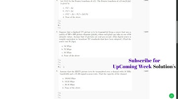 NPTEL Communication Networks Week 0 Assignment Solution January - April 2025 | IIT Kharagpur
