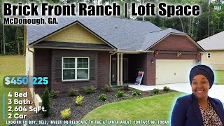 Brand New Build | Stunning Brick Front Ranch Home with Loft On 1 Acre Lot in Mcdonough, Ga! Brand New Build | Stunning Brick Front Ranch Home with Loft On 1 Acre Lot in Mcdonough, Ga!