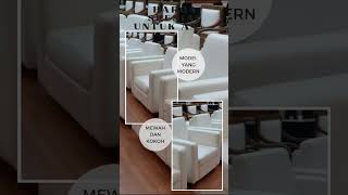 Sewa Sofa Type double putih,Meja vip kaca Jakarta