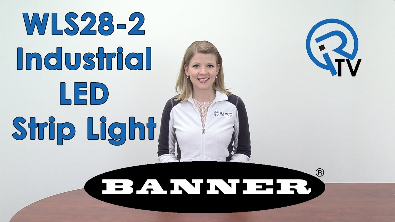 Banner WLS282 LED Strip Light YouTube