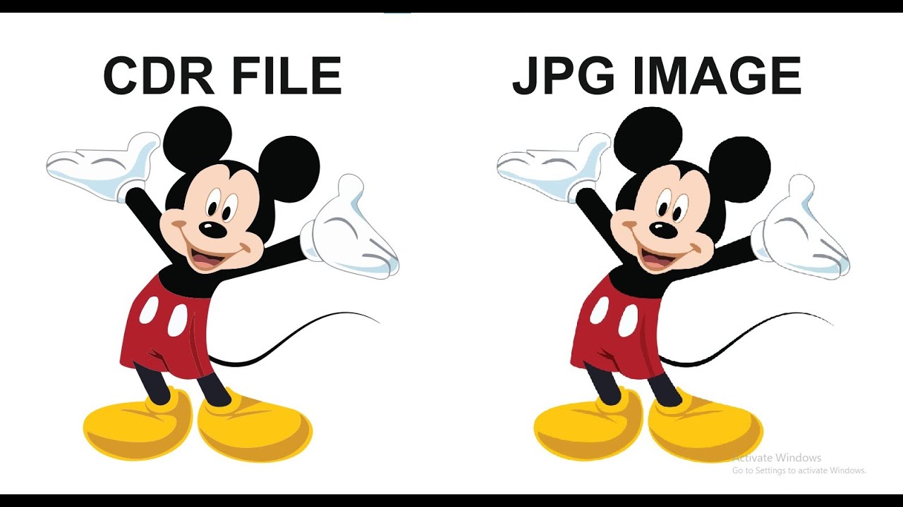 CorelDRAW CDR FILE MAKE EASY - YouTube