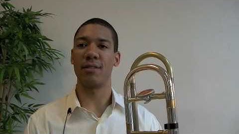 Trombone - Embouchure and first note