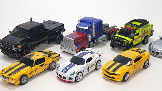 Transformers Movie 1 SS Autobot Optimus Prime Bumblebee Jazz Ironhide Ratchet Vehicle Car Robot Toy