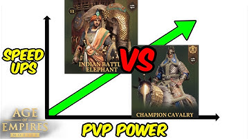 Mercenary vs Champions (Where to focus your speed ups?) Age of Empires Mobile