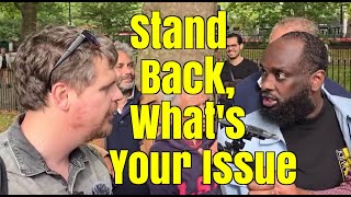 Download Lagu Speakers Corner - A Man Gets Triggered and Goes To Hit Bob During a Discussion MP3 Download Lagu Speakers Corner - A Man Gets Triggered and Goes To Hit Bob During a Discussion MP3