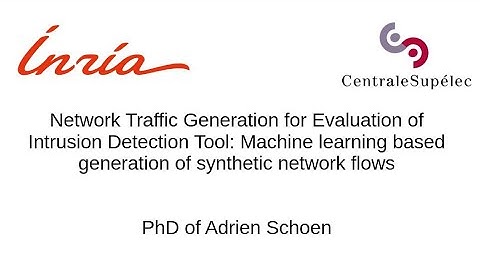Network Traffic Generation for Evaluation of Intrusion Detection Tool (PhD defense of A. Schoen)