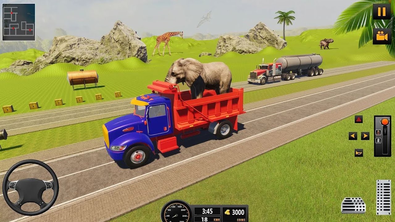 Farm Animal Transport Truck: Animal Rescue Mission #1 - Android Gameplay