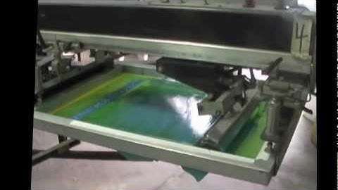 Tuf Olympian 12 Color Screenprinting Press